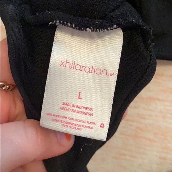 black halter swim top - Picture 3 of 3